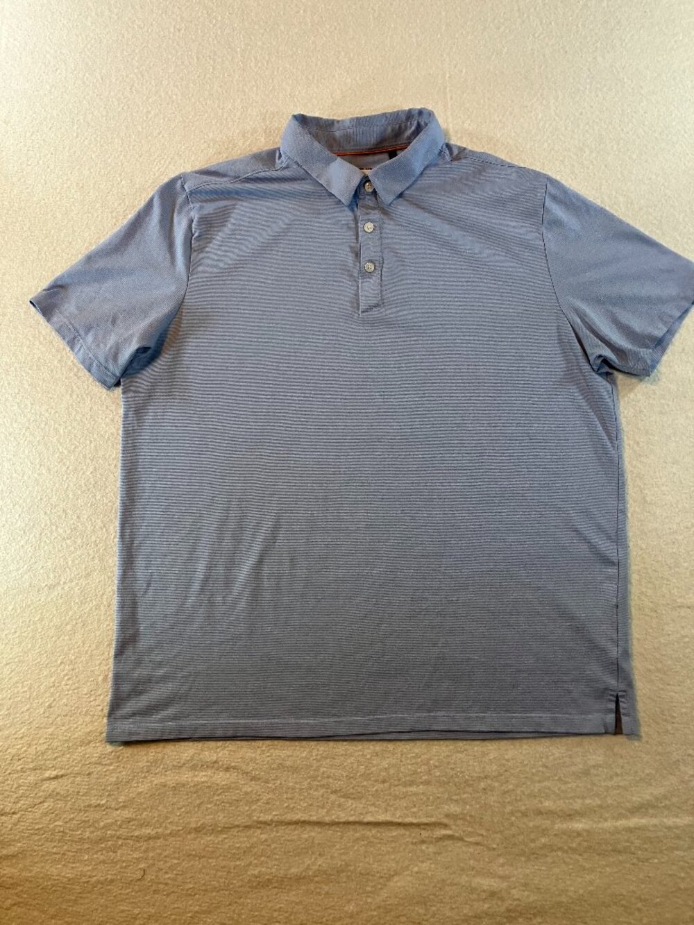 Modern Ambition Mens Polo Light Blue Large
